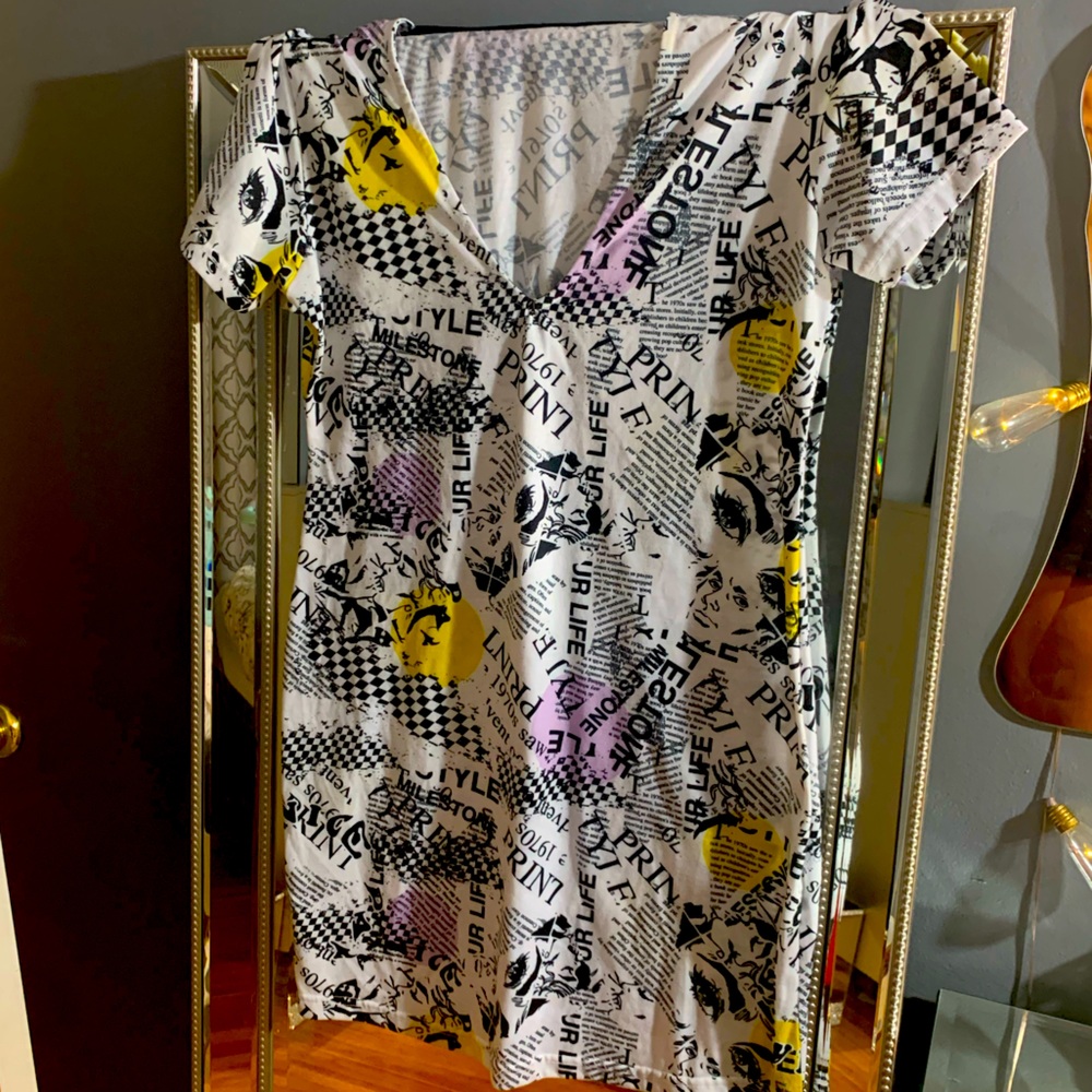 ASOS printed dress